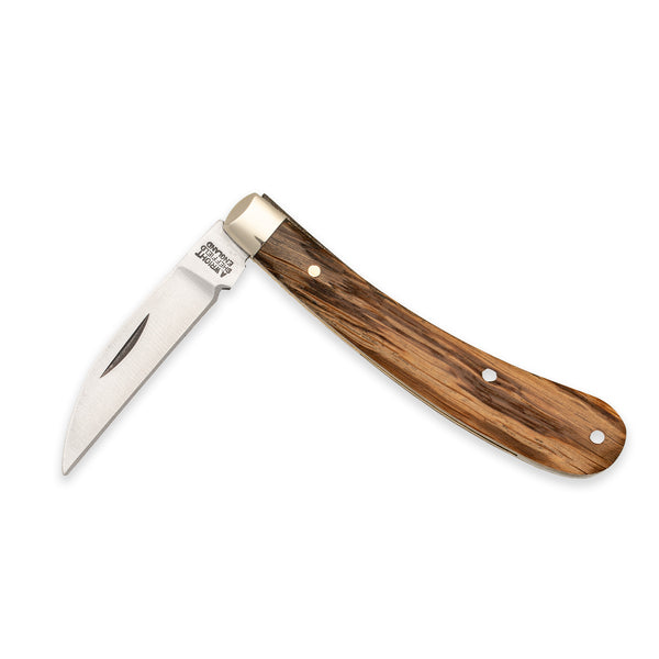 Ettrick - 60mm Blade - Whisky Barrel Oak Handle