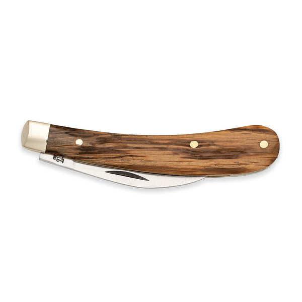 Ettrick - 60mm Blade - Whisky Barrel Oak Handle