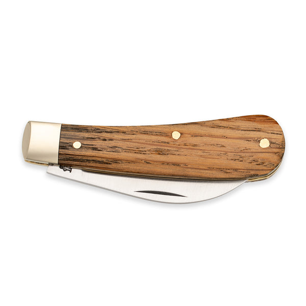 Peach Pruner - 60mm Blade - Whisky Barrel Oak Handle