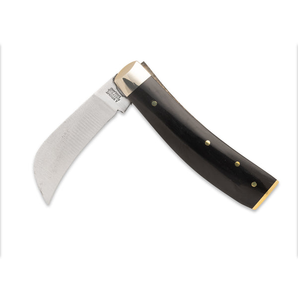 3 1/2" Pruner End Cap - 71mm Blade - Buffalo Horn Handle
