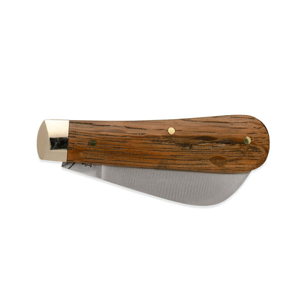 Pruner - 74mm Blade - Whisky Barrel Oak Handle