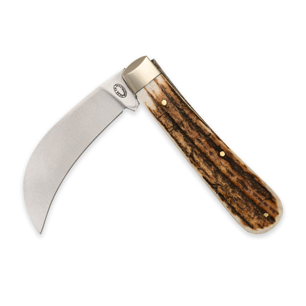 Full Pruner - 75mm Blade - Stag Antler Handle