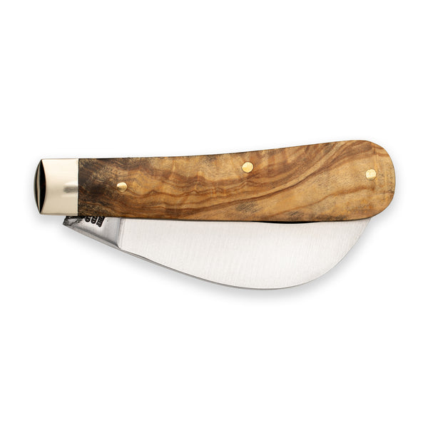 Full Pruner - 75mm Blade - Olive Wood Handle