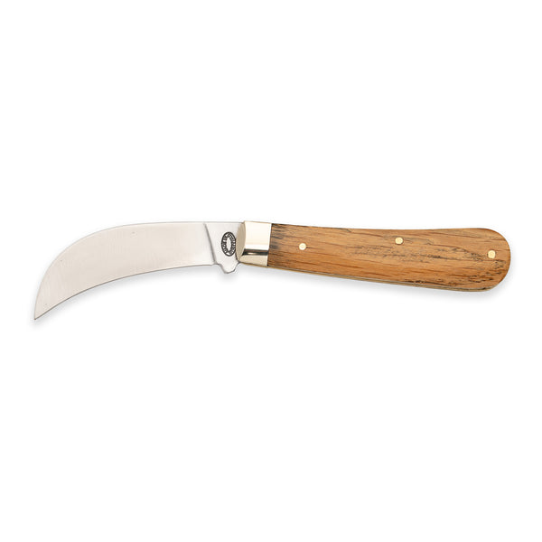 Full Pruner - 75mm Blade - Whisky Barrel Oak Handle