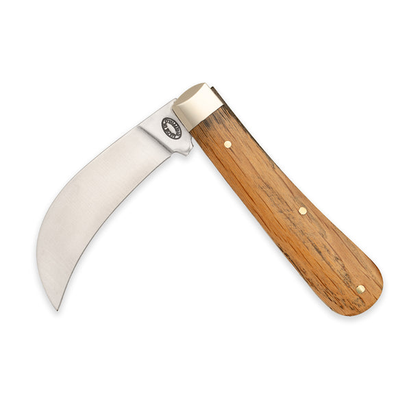 Full Pruner - 75mm Blade - Whisky Barrel Oak Handle