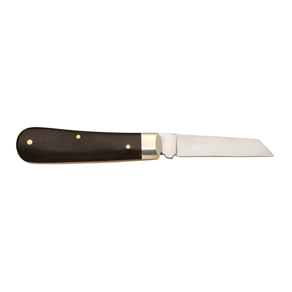 3 1/2" Lambfoot - 71mm Blade - Ebony Handle