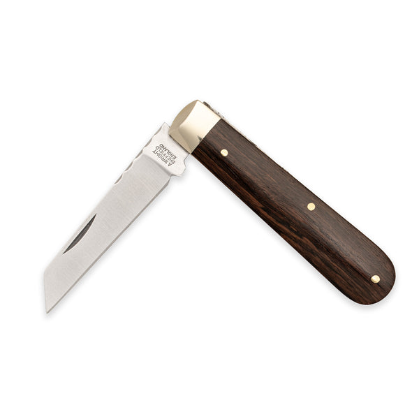 3 1/2" Lambfoot - 71mm Blade - Ebony Handle with Traditional Workback
