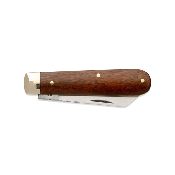 3 1/2" Lambfoot - 71mm Blade - Ironwood Handle with Traditional Workback