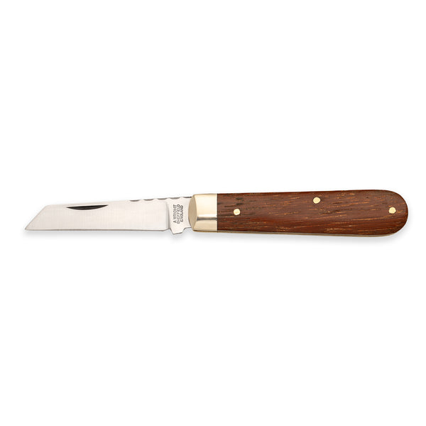 3 1/2" Lambfoot - 71mm Blade - Wood Handle with Traditional Workback