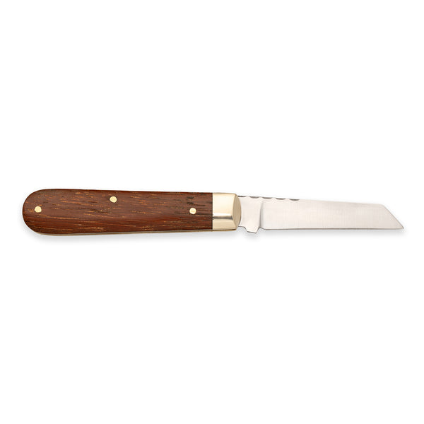 3 1/2" Lambfoot - 71mm Blade - Wood Handle with Traditional Workback