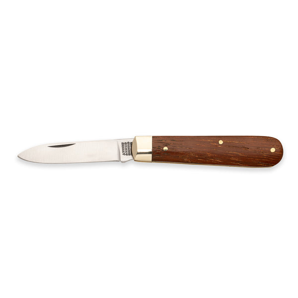 Spearpoint - 71mm Blade - Wood Handle