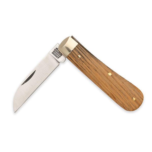 Tackler - 71mm Blade - Whisky Barrel Oak Handle