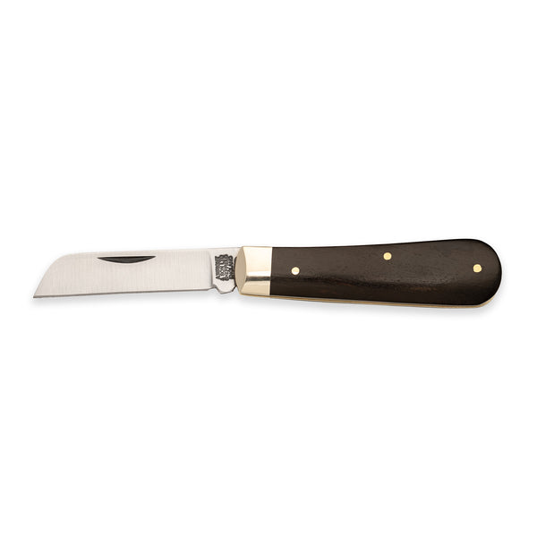 Sheepfoot - 71mm Blade - Ebony Handle