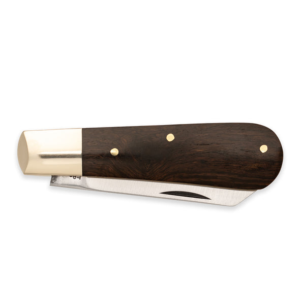 Barlow Lambfoot - 71mm Blade - Ebony Handle