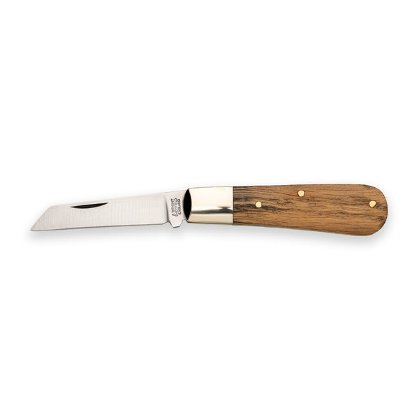 Barlow Lambfoot - 71mm Blade - Whisky Barrel Oak Handle
