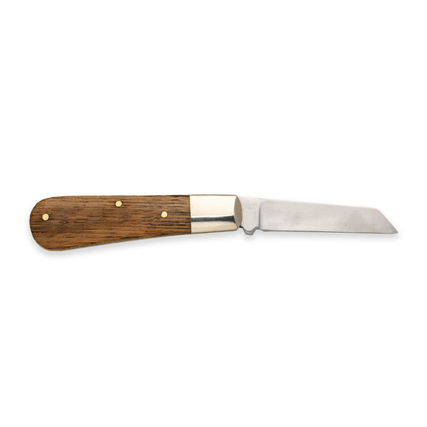 Barlow Lambfoot - 71mm Blade - Whisky Barrel Oak Handle