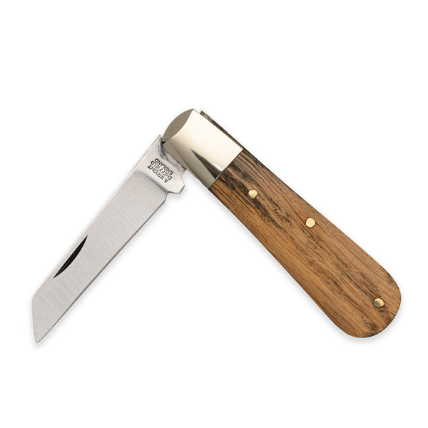 Barlow Lambfoot - 71mm Blade - Whisky Barrel Oak Handle