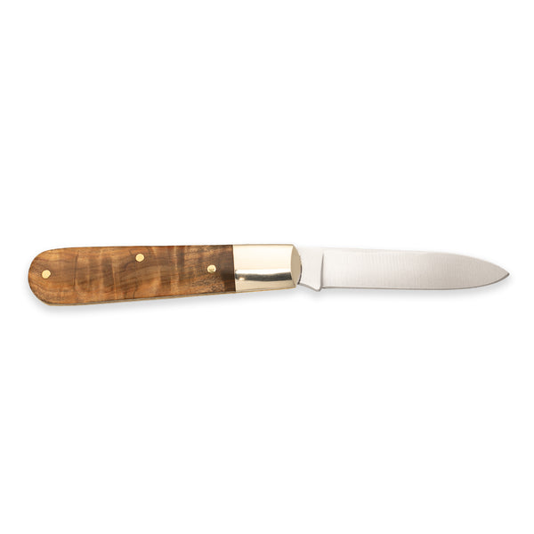 Barlow Spearpoint - 71mm Blade - Olive Wood Handle