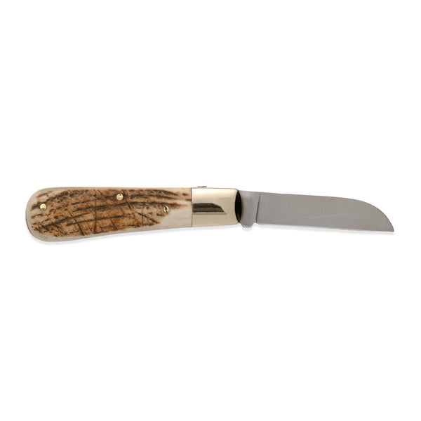 Barlow Tackler - 70mm Blade - Stag Antler Handle