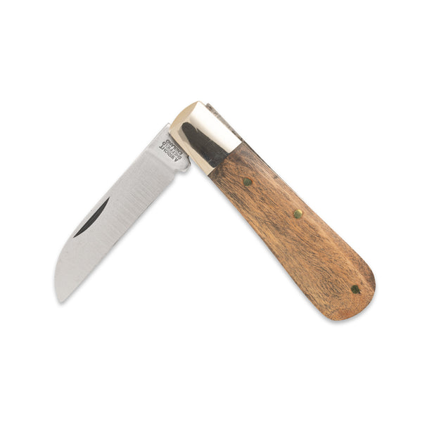 Barlow Tackler - 70mm Blade - Olive Wood Handle