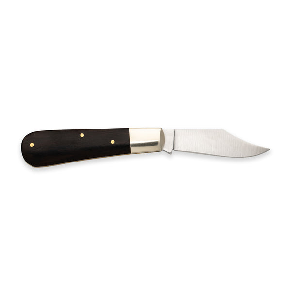 Barlow Clip Point - 70mm Blade - Ebony Handle