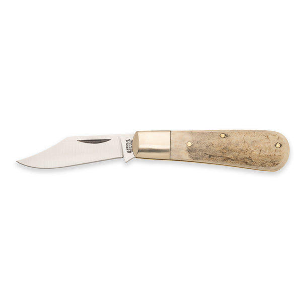 Barlow Clip Point - 70mm Blade - Stag Antler Handle