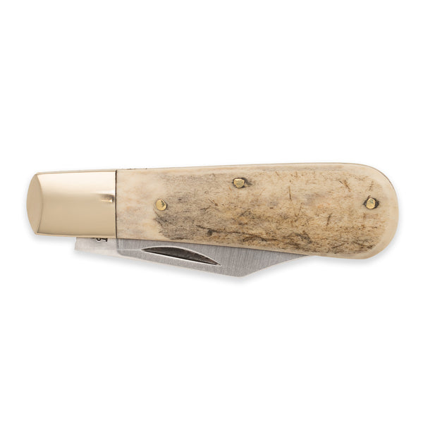 Barlow Clip Point - 70mm Blade - Stag Antler Handle