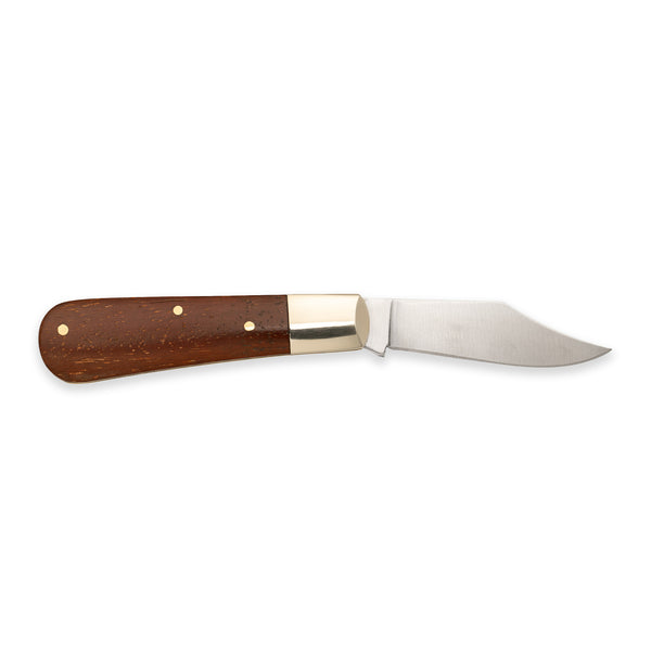 Barlow Clip Point - 70mm Blade - Wood Handle
