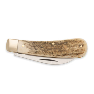 Peach Pruner - 60mm Blade - Stag Antler Handle
