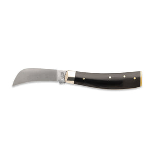 3 1/2" Pruner End Cap - 71mm Blade - Buffalo Horn Handle