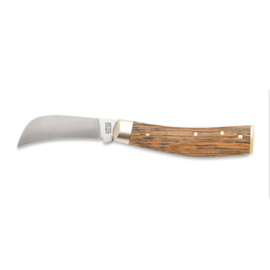 3 1/2" Pruner End Cap - 71mm Blade - Whisky Barrel Oak Handle