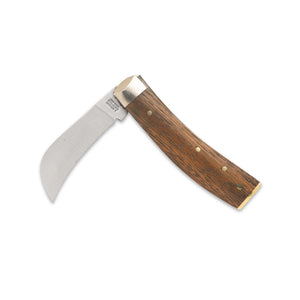 3 1/2" Pruner End Cap - 71mm Blade - Wood Handle