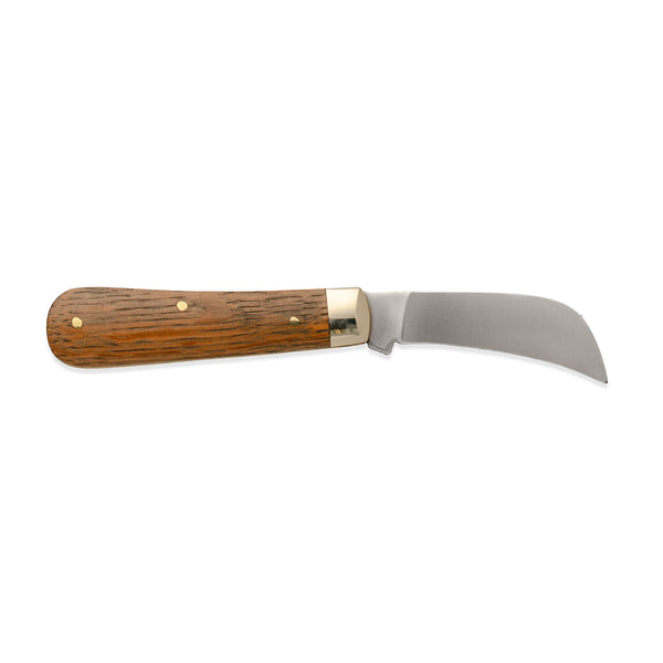 Pruner - 74mm Blade - Whisky Barrel Oak Handle