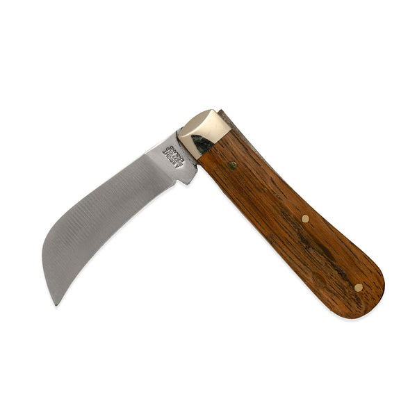 Pruner - 74mm Blade - Whisky Barrel Oak Handle