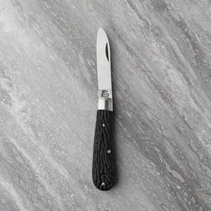 Spearpoint - 60mm Blade - Bolstered Imitation Stag Handle
