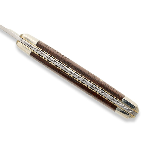 Senator - 71mm Blade - Wood Handle with Chased Workback