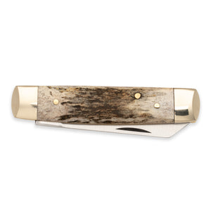 Senator - 71mm Blade - Stag Antler Handle