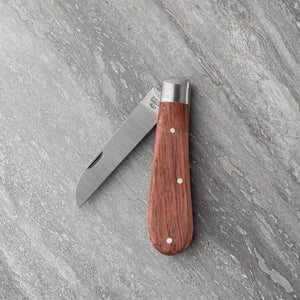 Lambfoot - 60mm Blade - Hardwood Handle