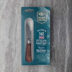 Clip Point - 55mm Blade - Hardwood Handle