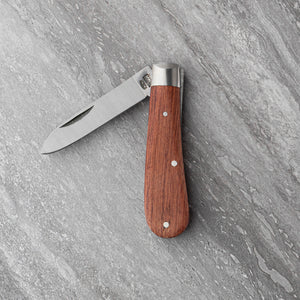 Spearpoint - 60mm Blade - Hardwood Handle