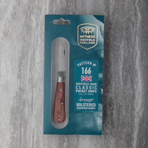 Spearpoint - 60mm Blade - Hardwood Handle