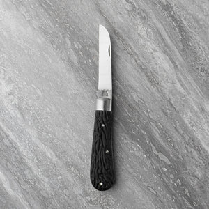 Lambfoot - 60mm Blade - Bolstered Imitation Stag Handle