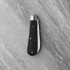 Lambfoot - 60mm Blade - Bolstered Imitation Stag Handle