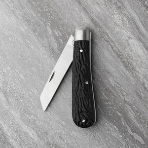 Lambfoot - 75mm Blade - Bolstered Imitation Stag Handle