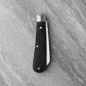 Lambfoot - 75mm Blade - Bolstered Imitation Stag Handle