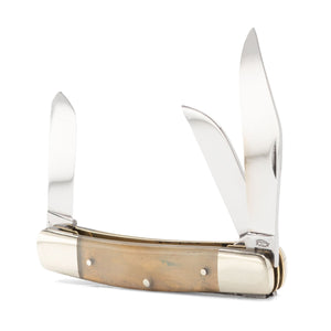 Stockman - Triple Blade - Rams Horn Handle