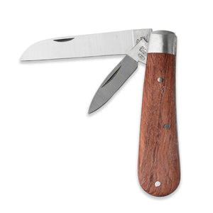 Twin Blade Lambfoot & Pen - Hardwood Handle
