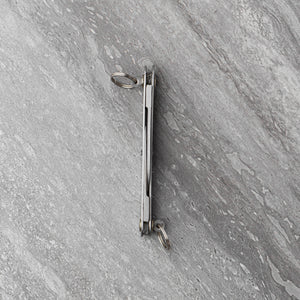 Twin Blade Penknife - Ring Opening - Stainless Steel