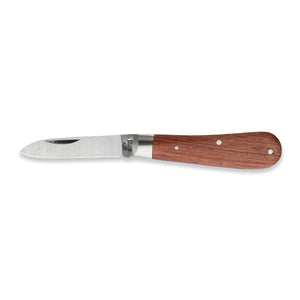 Spearpoint - 60mm Blade - Hardwood Handle
