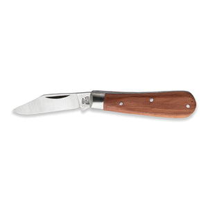 Clip Point - 55mm Blade - Hardwood Handle